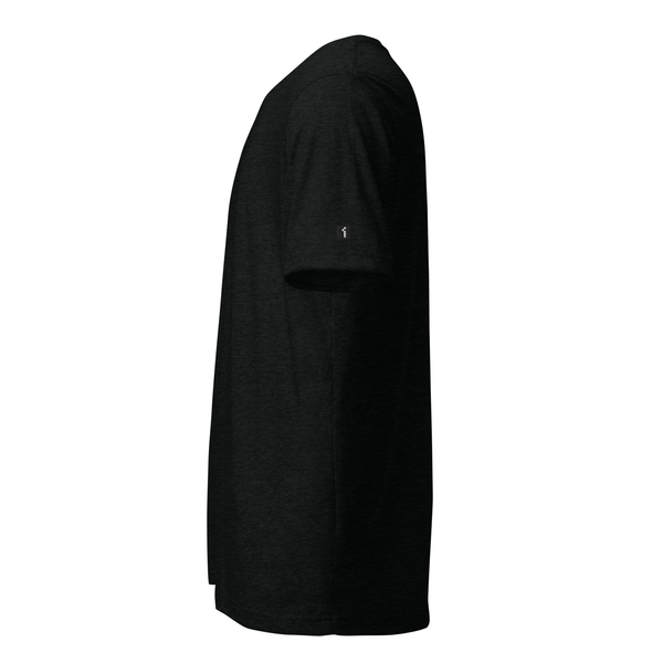 Unisex Tri-Blend T-Shirt - BLACK - BUY THE DIP (blue)