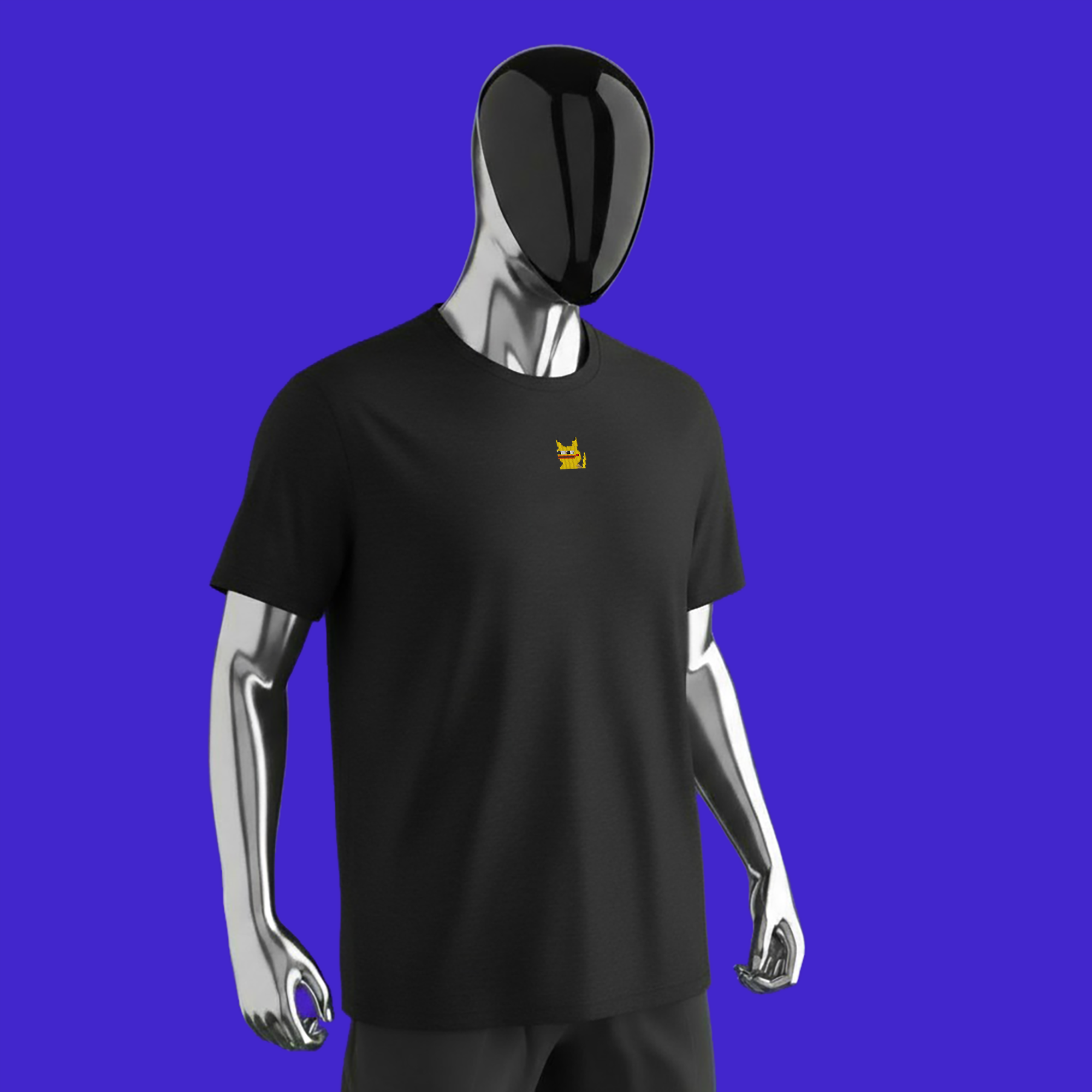 Unisex Tri-Blend T-Shirt - BLACK - Pepekachu