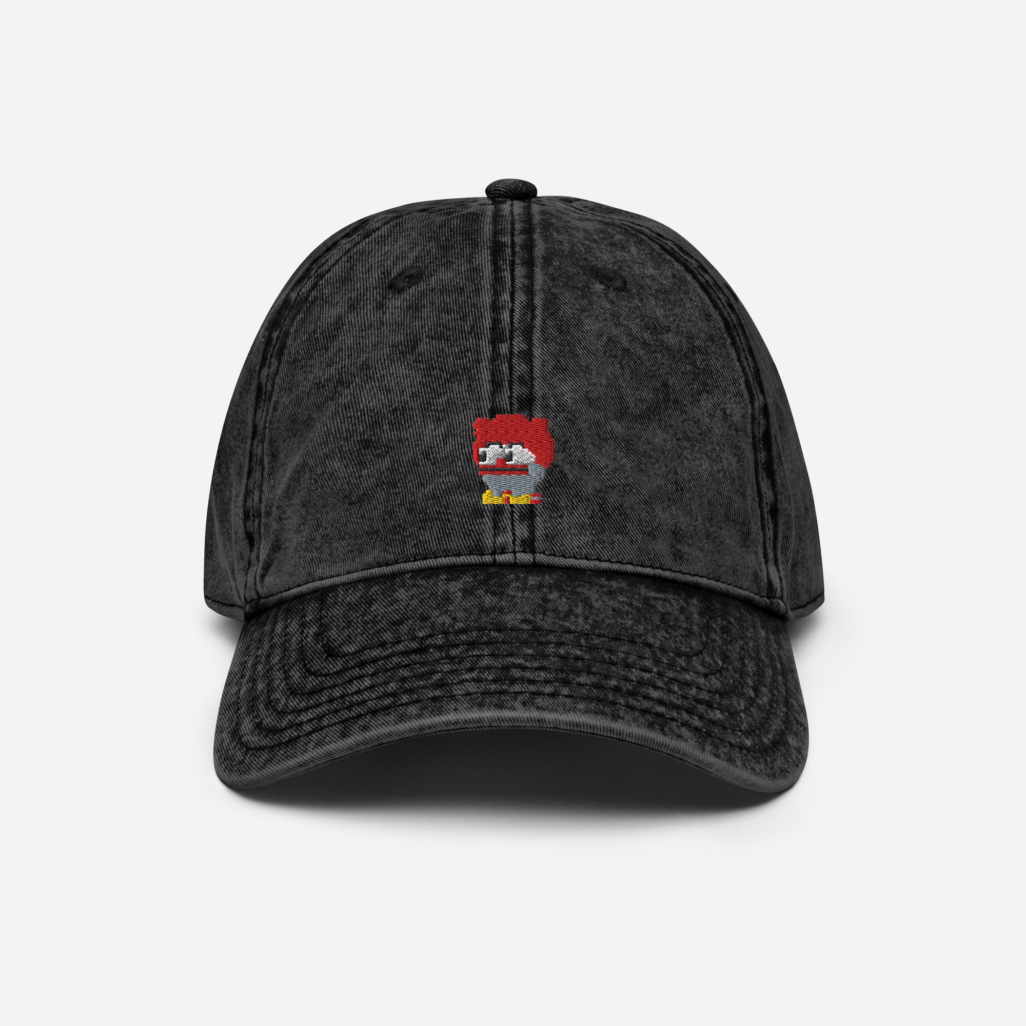Vintage Cap - Black - Clownpepe