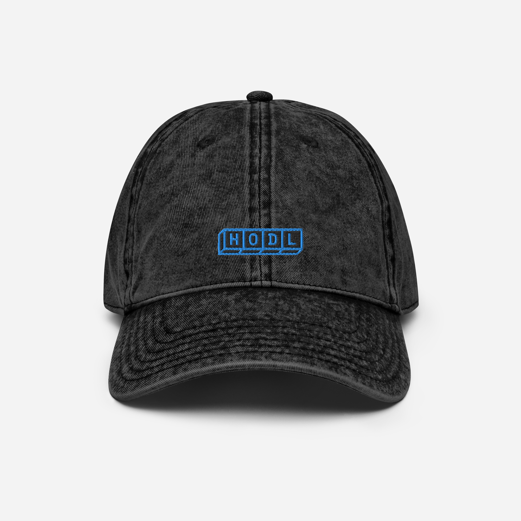 Vintage Cap - Black - HODL