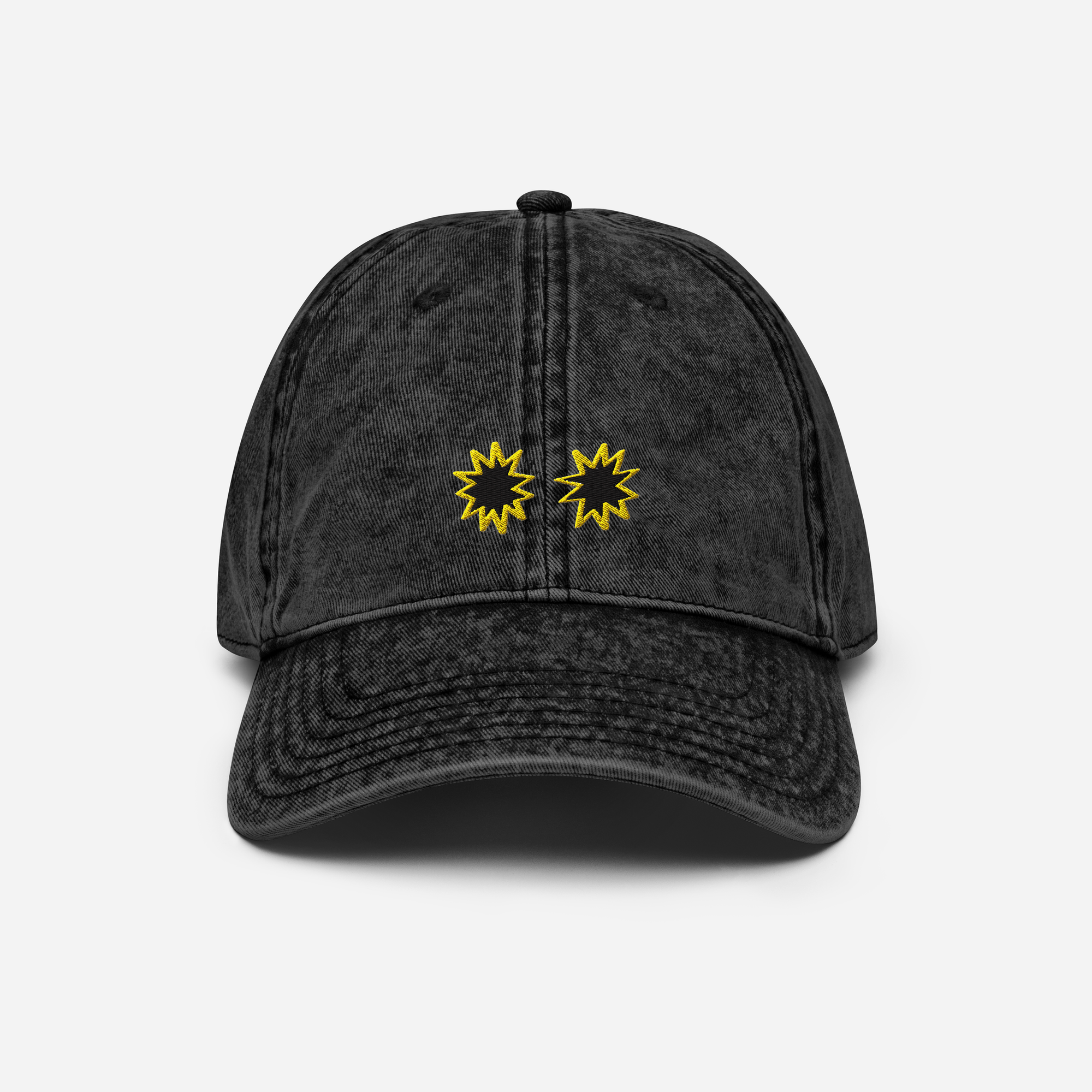Vintage Cap - Black - StarsEyes
