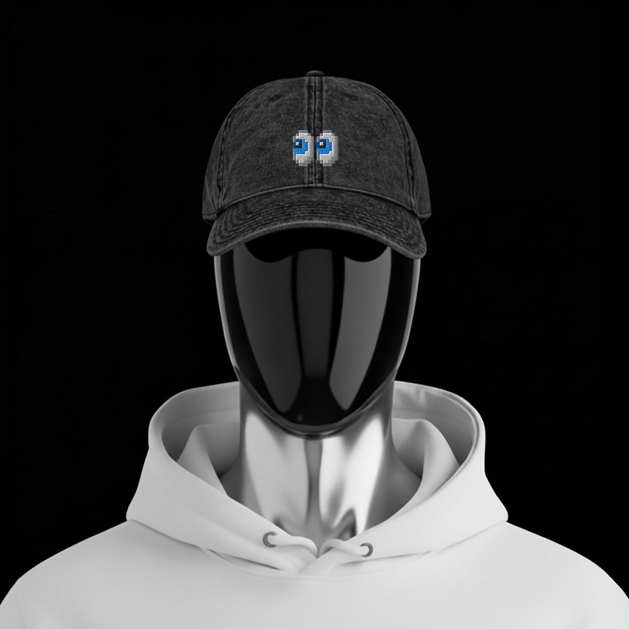 Vintage Cap - Black - WTF