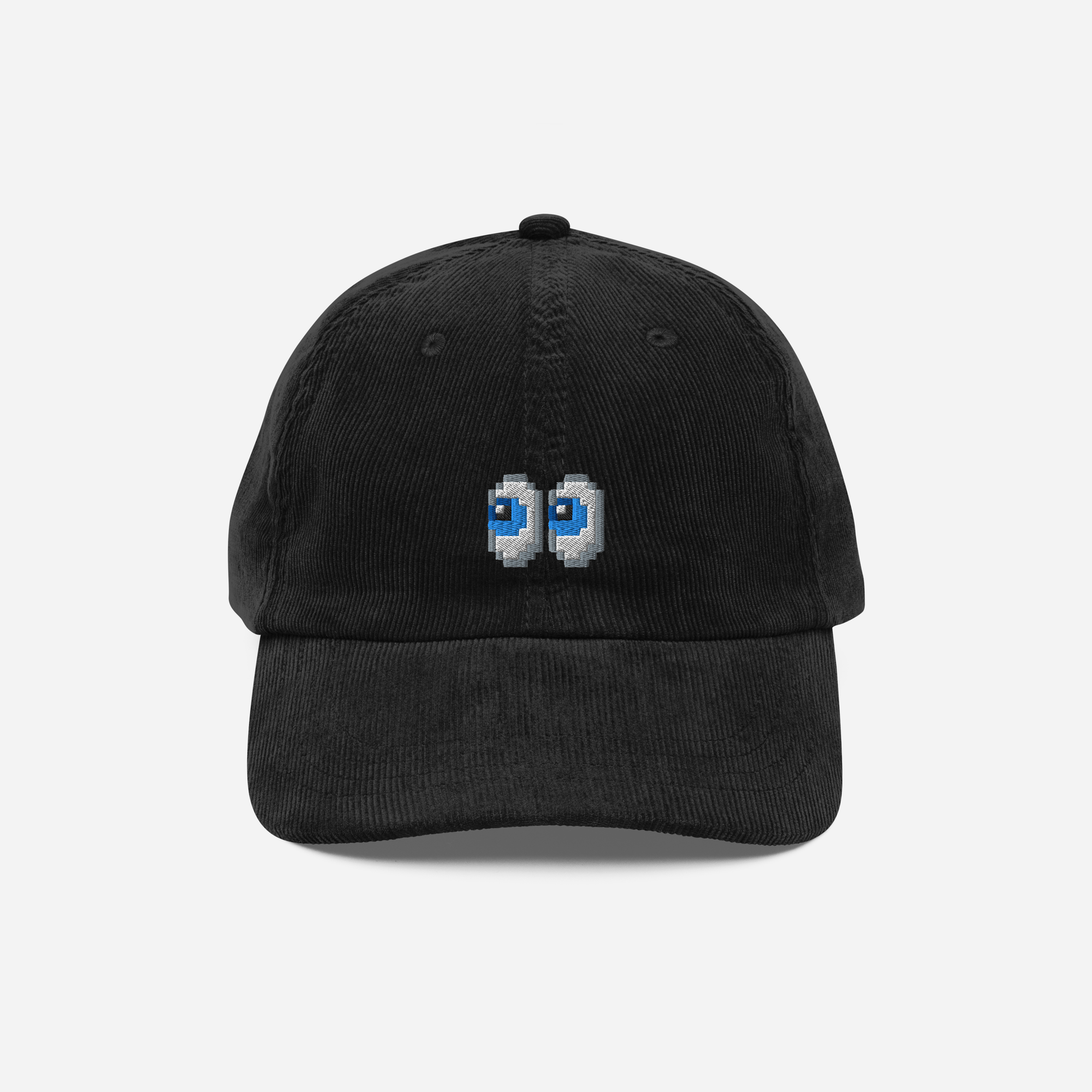 Vintage Corduroy Cap - Black - WTF